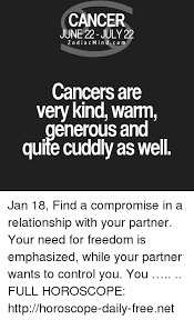 While being emotionally sensitive can make someone a fulfilling romantic partner, the flip side is that cancers can easily get insecure and jealous, and they can take emotional hurdles in relationships very hard. 25 Best Memes About Compromise In A Relationship Compromise In A Relationship Memes