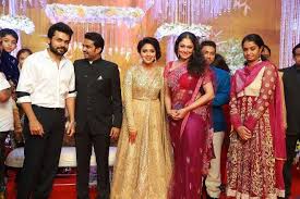Karthi At Director Vijay And Amala Paul Wedding Reception Wedding Pics Marriage Reception Glamorous Wedding