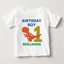 Welrog baby boys first birthday cake smash outfit bow tie suspenders bloomers birthday hat sparkle gold set. Dinosaur First Birthday T Shirts Shirt Designs Zazzle Uk