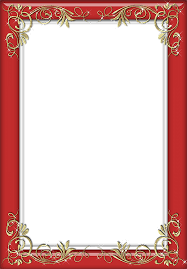 Holiday Red Transparent Frame Frame Border Design Frame Clipart Boarders And Frames