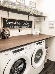 Decor Ideas Tv Wall Decor Ideas With Ladders Milk Can Decor Ideas Decor Ideas With Grey Sofa Decor Hallo Laundry Decor Laundry Room Decor Laundry Room Diy