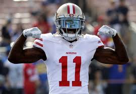 Goodwin announced after the game on social media that his and his wife morgan's infant son died due to complications during the pregnancy. 49ers Marquise Goodwin Cashes In With Contract Extension