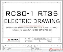 Terex Rough Terrain Crane Rc30 Workshop Manual Auto Repair