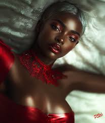 A couple of portraits created in Midjourney