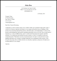 Professional Machine Operator Cover Letter Sample Writing Guide Resume Now