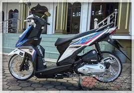 Gambar modifikasi motor beat warna hitam modifikasi via otomodifikasimotor.blogspot.com. Modifikasi Motor Beat New Babylook Motor Honda Gambar