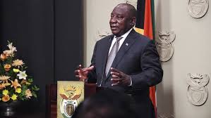 He finishes off by saying may god bless south africa. ramaphosa says let's all take up. President Ramaphosa To Address The Nation On Developments In Sa S Covid 19 Response