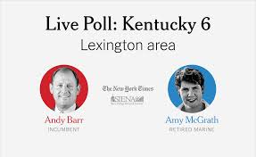 Midterm Election Poll Kentucky S 6th District Barr Vs Mcgrath The New York Times