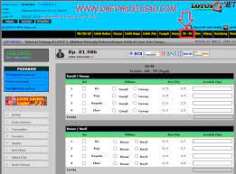 Panduan Betting Di Menu 50 50 Lotus4d Panduan Daftar Lotus4d