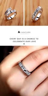 Heartbeat Wedding Rings Hidden Message Engraved Rings For Her Vancaro In 2020 Rings For Her Message Jewelry Engraved Rings
