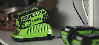 Yes, you can use lithium ion batteries in traditional ryobi tools. Greenworks 40v 2 0ah Lithium Ion Battery And The Charger Garden Power Tools