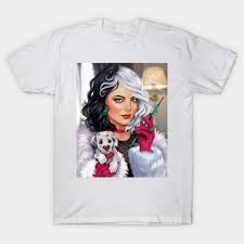 See disney's cruella in theaters or order it on disney+ with premier access may 28, 2021. Cruella De Vil Disney T Shirt Teepublic De