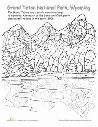 Each page has a picture of an animal that corresponds to a letter in the alphabet. Rocky Mountain National Park Coloring Page Free Coloring Library