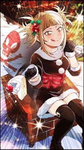 Smash Rising Christmas Toga My Hero Academia My Hero Anime Christmas Hero Wallpaper