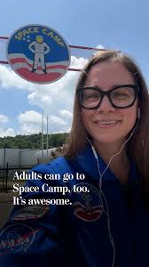 Adults can go to Space Camp, too. It's awesome.