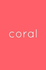 It is contained in a transparent portion of the ocean in the tropical areas. Unique Blog Coral Pink Coral Coral Color