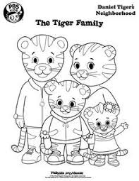 Each printable highlights a word that starts. Coloring Daniel Tiger S Neighborhood Pbs Kids Pintar E Colorir Aniversario De Menino Colorir