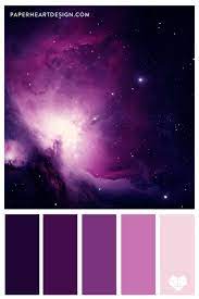 Outer Space Color Palette Purple Color Scheme Purple Color Schemes Violet Color Palette Purple Color Palettes