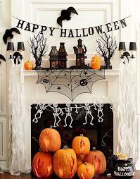 Decorating Home Decoration Crafts Indoor Fall Lanterns Decor Fall Harvest Table Decorations Interior Des Halloween Fireplace Halloween Garland Halloween Mantel