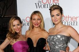 Diaz has an elder sister, chimene. The Other Woman Premiere Kate Upton Cameron Diaz Leslie Mann Outfits