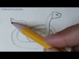 Make the body the same width as the head. How To Draw A Rattlesnake In 5 Easy Steps Great For Kids Beginners Youtube