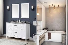 What are modern bathroom colors? Funny Bathroom Decor Blue And Gray Bathroom Accessories Navy Blue And White Bathroom Accesso White Bathroom Decor Gray Bathroom Decor Bathroom Redecorating