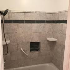 Maybe you would like to learn more about one of these? Custom Ceramic Tile Tub Surround And Tile Floor Prosource Wholesale