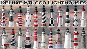 I searched all over for free plans to build one because i didn't want to buy them but nobody seemed at the time to be giving them. Lawn Lighthouses For Yard Or Garden The Lighthouse Man