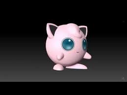 Pokemon 3d Art Jiggly Puff Jigglypuff Pokemon 3d Art