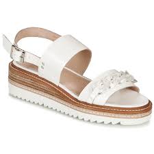 Andre Esperanza White Fast Delivery Spartoo Europe Shoes Sandals Women 35 40