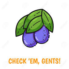 To determine whether a lump is testicular cancer, your doctor may recommend: Couple Of Plums Hanging As A Metaphor Of Male Testicles Humorous Sign For Attention For Testicular Cancer And Regular Check Vector Illustration Royalty Free Cliparts Vectors And Stock Illustration Image 105068194