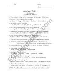 Fifth grade (grade 5) civil war questions for your custom printable tests and. English Worksheets Civil War Quiz