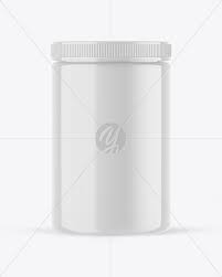 Download Matte Plastic Jar Mockup In Jar Mockups On Yellow Images Object Mockups PSD Mockup Templates