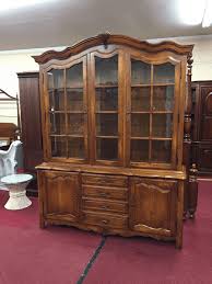 Perfect for a smaller dining room or picture it as linen. Ethan Allen French Style China Cabinet