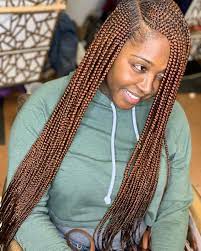 Braider For The Elite On Instagram Waist Length Small Side Part Tribal Braids On This Beauty T Braided Hairstyles Feed In Braids Hairstyles Hair Styles