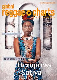 Global Reggae Charts Issue 5 September 2017 Mzansireggae