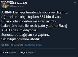 Jun 07, 2021 · bu kapsamda trendyol, ahbap derneği'nin kurucusu haluk levent ile dün akşam gerçekleşen canlı yayında, müzisyen ve sahne emekçileri için destek kampanyası başlattı. Haluk Levent Haluklevent Ahbap Dernegi Hesabinda Burs Verdigimiz Ogrenciler Haric Toplam 384 Bin Tl Var Bu Ayki Ofis Guldum Net Caps Arama Motoru