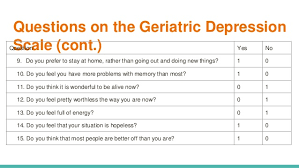 Geriatric Depression Scale