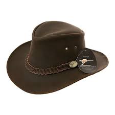 Maybe you would like to learn more about one of these? Australian Style Cowboy Hat Brown Leather Western Bush Hat 5 Sizes Ebay