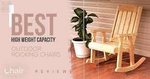 You want to relax in the most comfortable chair while enjoying the cool breeze outdoors. Best High Weight Capacity Outdoor Rocking Chairs Review 2021