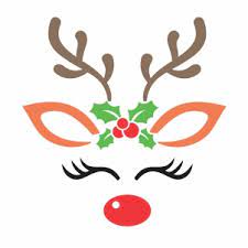 Pin On Christmas Reindeer Svg