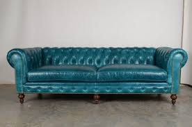 Our Classic Chesterfield In Cortina Teal Leather Tufted Sofa Chesterfieldsofa Popofcolor Inter Teal Leather Sofas Leather Chesterfield Sofa Teal Sofa