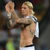 Auch christian eriksen wandte sich an die mannschaft. 1
