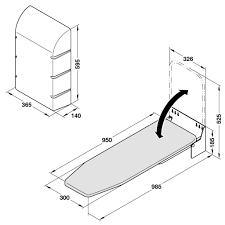 Maybe you would like to learn more about one of these? Front Cover For Ironfix Wall Mounted Ironing Board Household Supplies Cleaning Laundry Supplies