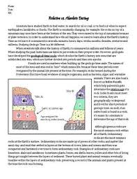 All radiometric dating systems have error associated with them. Relative Vs Absolute Dating Middle School Science Absolute Dating Middle School Science Middle School