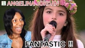 FIRST TIME REACTING ON ANGELINA JORDAN ~FEELING GOOD ( performs at Allsang  På Grensen –TV2)