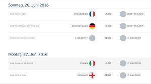 Achtelfinale viertelfinale halbfinale endspiel, spielort. Em 2016 Diese Teams Stehen Im Achtelfinale Eurosport