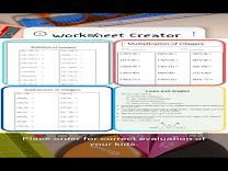 Worksheets product image