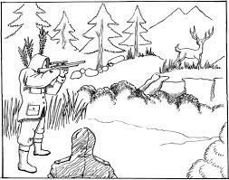 Explore 623989 free printable coloring pages for you can use our amazing online tool to color and edit the following bow hunting coloring pages. Free Printable Hunting Coloring Pages For Kids