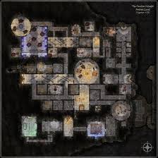 Sunless Citadel Fortress Level By Https Www Deviantart Com Foundryatropos On Deviantart Dungeon Maps Tabletop Rpg Maps Dnd World Map